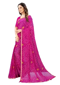 Daily Wear Printed Chiffon Saree For Women-thumb2