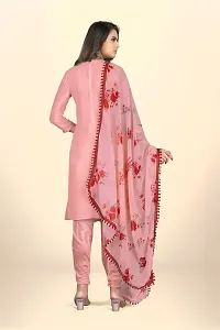 Georgette Dress Material For Women With Embroidered Work And Inner-thumb1