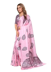 Digital Print, Printed Bollywood Silk Blend, Crepe Saree For Women-thumb3