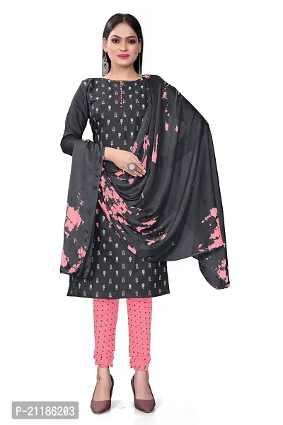 Cotton Dress Material For Women With Printed Work