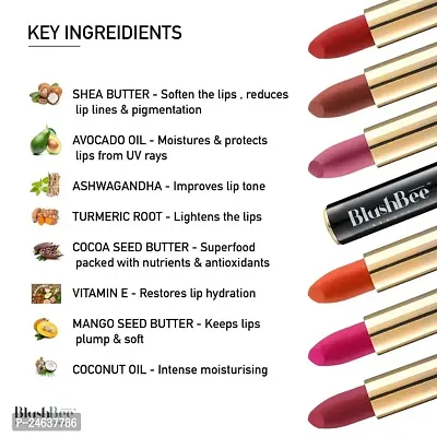 Organic Natural Vegan Lipstick Suitable for all skin types-thumb2