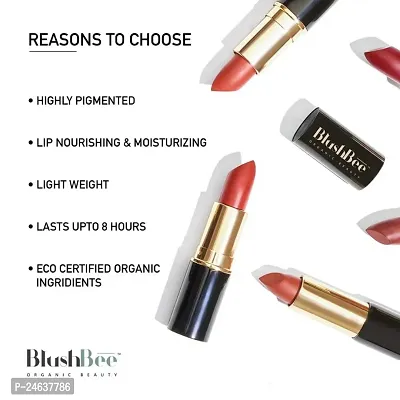 Organic Natural Vegan Lipstick Suitable for all skin types-thumb3