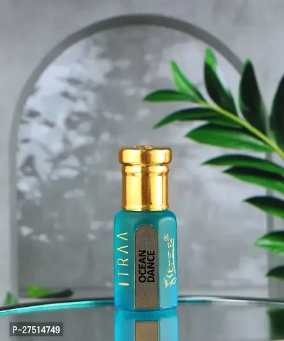 Itraa Aqua N English Summerish Ocean Dance Attar  | Alcohol Free | Skin Friendly  | Long Lasting |  Ideal Gift Option For Your Loved Once