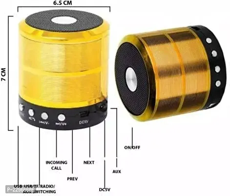 Golden Mini Bluetooth Speakers-thumb3