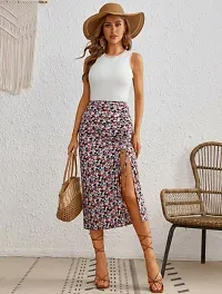 Classic Polyester Skirt for Women-thumb2