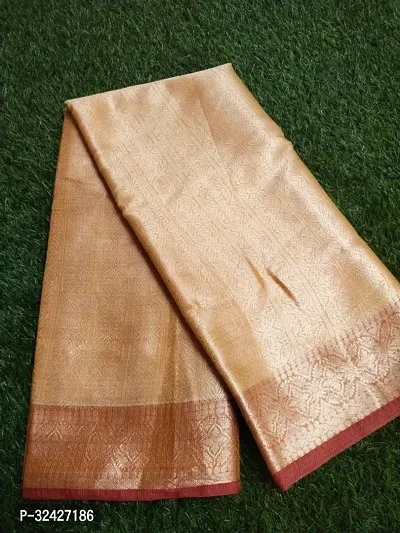 Stylish Cotton Silk Saree with Blouse piece-thumb0