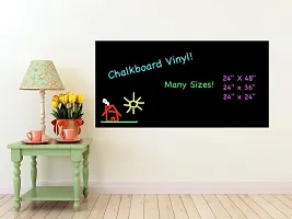 Fusion Graphix Black Board 200 X 45Cm Waterproof Chalkboard Removable Vinyl Wall Sticker Decal with 5 Pcs-thumb4