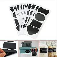 Fusion PVC Jars Labels (Black, 96 Pieces)-thumb2