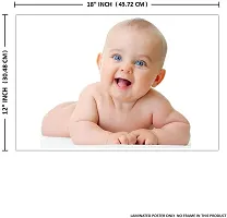 VADDA Cute Baby Combo Posters | Smiling Baby Poster | Poster for Pregnant Women | HD Baby Wall Poster for Room Decor (12x18-Inches, 300GSM Thick Paper, Gloss Laminated, Multicolour) VDA_34-thumb1