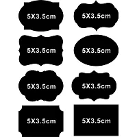 Fusion Graphix 80 Pieces Fancy Chalkboard Blackboard Chalk Board Stickers Decals Craft Kitchen Jar Labels Bottle Stickers 5cmx3.5cm J-001-thumb4