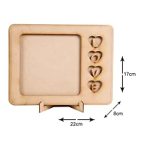GLOBAL MALL Wooden Stylish Photo Table Top Frame with 1 Photo Personalized Best Gift for Love, Valentine Day, Anniversary. (By GLOBAL MALL Frame 381 )-thumb4