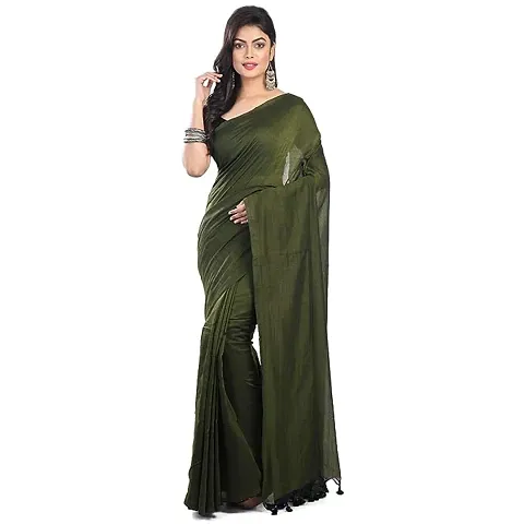 Beautiful Self Pattern Women Saree with Blouse piece