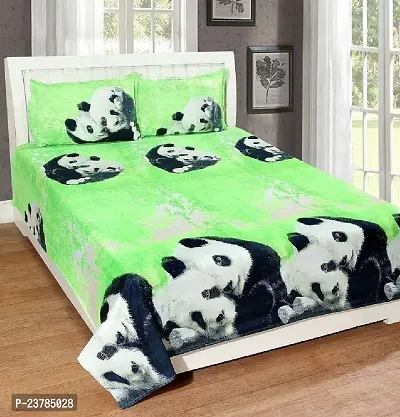 Fancy Polycotton Printed Bedsheet with 2 Pillow Covers