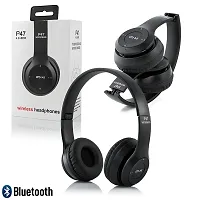 P47 Gaming Over Ear Headphones Wireless Bluetooth with Mic  ( pack of 1)-thumb2