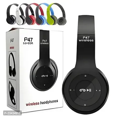 P47 Wireless Over Ear Bluetooth Headphones-thumb0