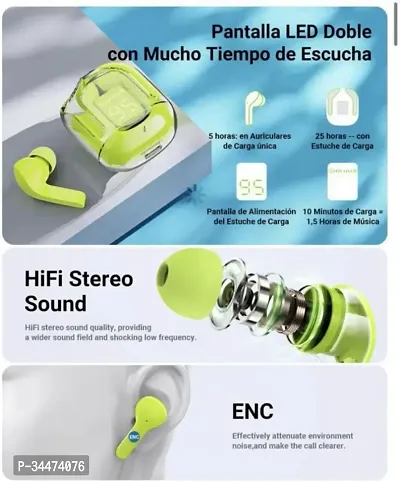 Trendy Bluetooth Wireless Ear Buds With Noise Cancelling-thumb3