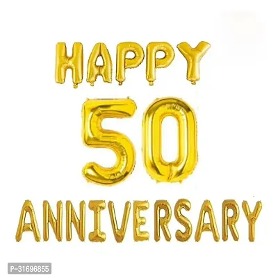 50th Happy Anniversary Decoration