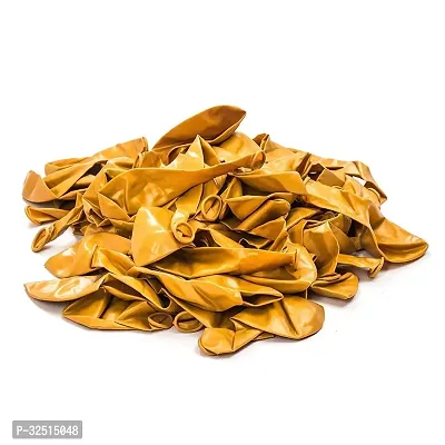 Golden balloons Pack of 100-thumb3