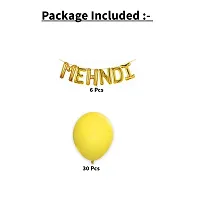 Mehendi balloon Decoratio For Bride and Groom-thumb1