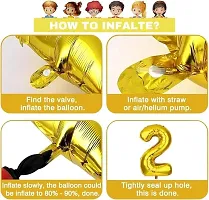 Decoraton kit for Boys and Girls After Confirming Wedding date. DRUNK IN LOVE Golden Balloons Pack of 11 pcs-thumb2