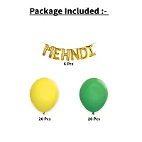 Mehendi balloon Decoratio For Bride and Groom-thumb1