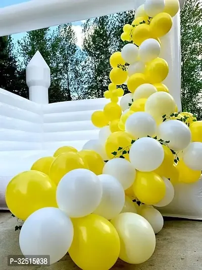 Yellow Balloons Pack of 100-thumb2