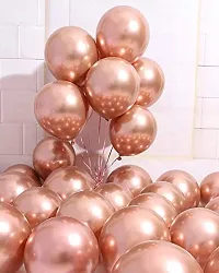 Rose Golden Chrome balloons Pack of 50-thumb2