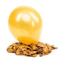 Golden balloons Pack of 100-thumb3