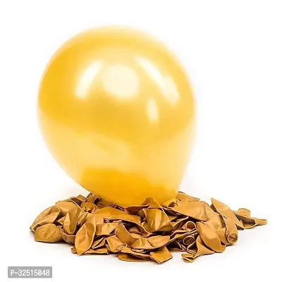 Golden balloons Pack of 100-thumb4