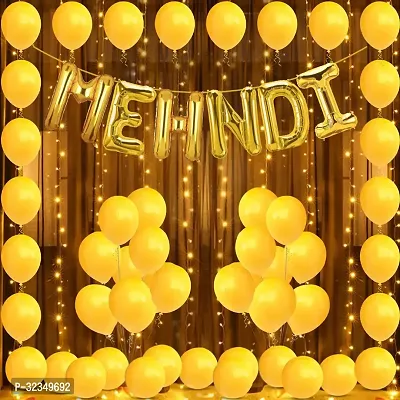 Mehendi balloon Decoratio For Bride and Groom