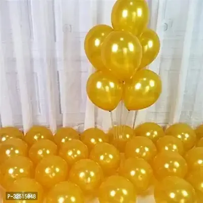 Golden balloons Pack of 100-thumb0