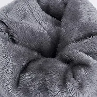 Black woolen Cap with woolen Muffler-thumb1