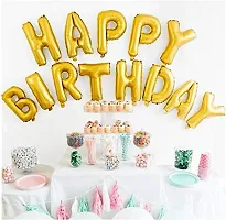 Happy Birthday Letter Golden Foil Balloons-thumb3