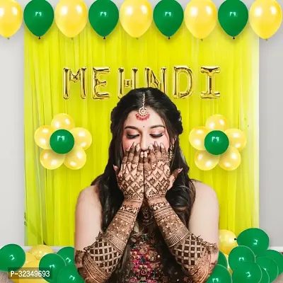 Mehendi balloon Decoratio For Bride and Groom-thumb0