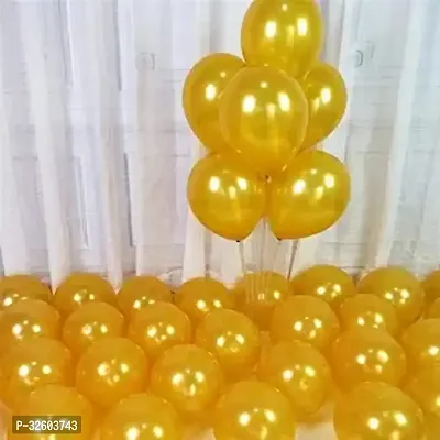 Golden balloons Pack of 25