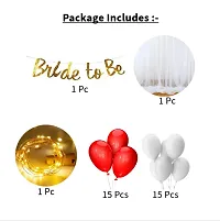 Party Box Bride to Be and Bachelor Party Balloons Decoration Kit of 33 Pcs-thumb3