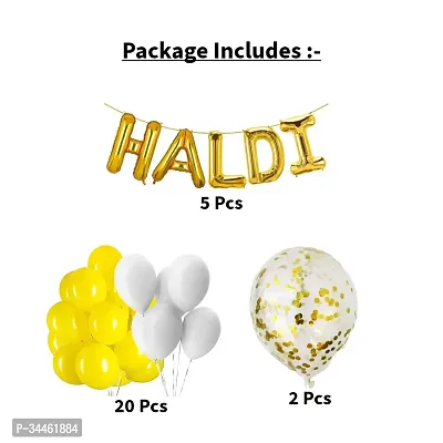 Party Box, Mehndi and Haldi Ceremony, Green Golden White Yellow Beautiful Themed Mehndi Haldi, Wedding Celibration Decoration Kit For Groom and Bride-thumb2