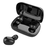 MCSMI  L21 Wireless Earphones Bluetooth 5.0 Headphones Mini Stereo Earbuds Sport Headset Bass Sound Built-in Micphone Black-thumb1