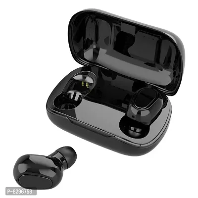 MCSMI  L21 Wireless Earphones Bluetooth 5.0 Headphones Mini Stereo Earbuds Sport Headset Bass Sound Built-in Micphone Black-thumb2
