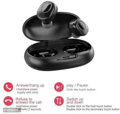 Stonx Portable Mini TWS Bluetooth L-31 Earbuds Bluetooth Headset with Chaging Case-thumb3