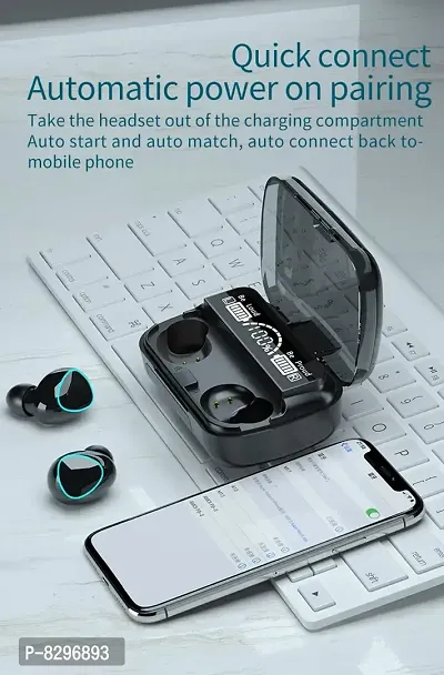 Bluetooth Earbuds M10 Tws 5 1 In Ear 9D Mini Touch True Wireless Sports Binaural Earphones With Emergency Power Bank Feature-thumb3