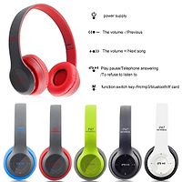 Stylish Multicoloured In-ear Bluetooth Wireless Headphones With Microphone-thumb2