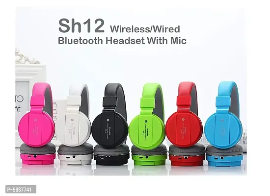 Stylish Multicoloured In-ear Bluetooth Wireless Headphones With Microphone-thumb3