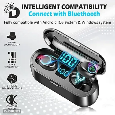 MCSMI F9 TWS with Power Bank  ASAP Charge Bluetooth Headset-thumb4