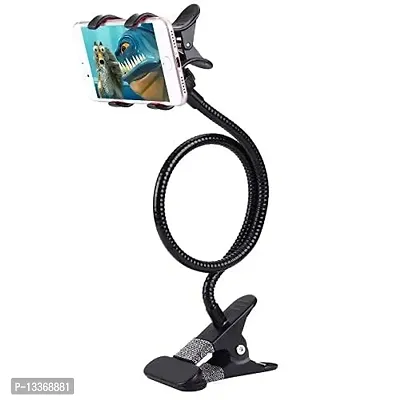STON XMobile Stand Holder Metal Cell Phone Stand Perfect for Video Table Online Class Flexible Movie Office Desktop Foldable Lazy Clip Multi Angle Clamp for All Smartphones Online Studies