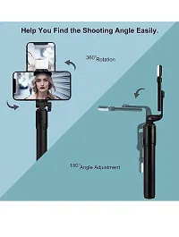MCSMI R1S 3In1 Selfie Stick Wireless Bluetooth Remote Control Video and Picture Catcher Selfie Stick Tripod-thumb4