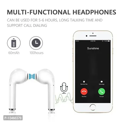 Boat Tunifi Earbuds I7S Upto 30 Hours Playback Wireless Bluetooth Headphones Airpods Ipod Buds Bluetooth Headset-thumb5