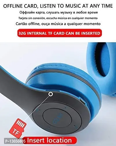 Stonx P47 Wireless Bluetooth On Ear Headphone With Mic-thumb5