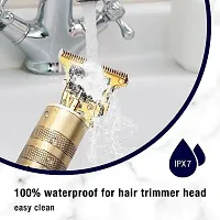 Stonx Hair Trimmer For Men Buddha Style Trimmer Professional Hair Clipper Hair Trimmer And Shaver For Men Retro Oil Head Close Cut Precise Hair Trimming Machine Metallic Gold Hair Removal Trimmers-thumb3