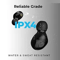 Stonx T2 TWS 5.0 Bluetooth In Ear Earphone Noise Cancelling with 1500mah Power Bank with led Display Earbuds Compatible for All Smartphone (Black)-thumb2
